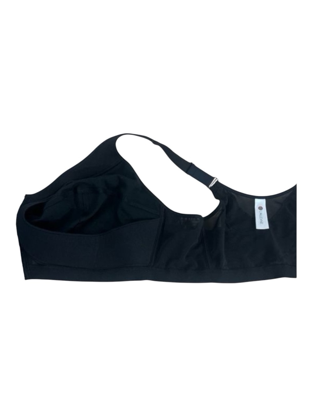 Laudine Back Support Black Front Closure Wireless Bra Size 44G Adjustable Strap - Picture 6 of 13